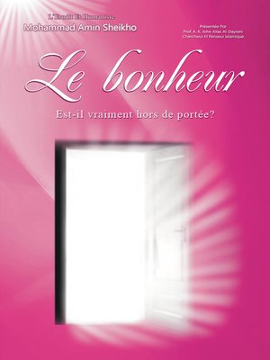 cover image of Le bonheur